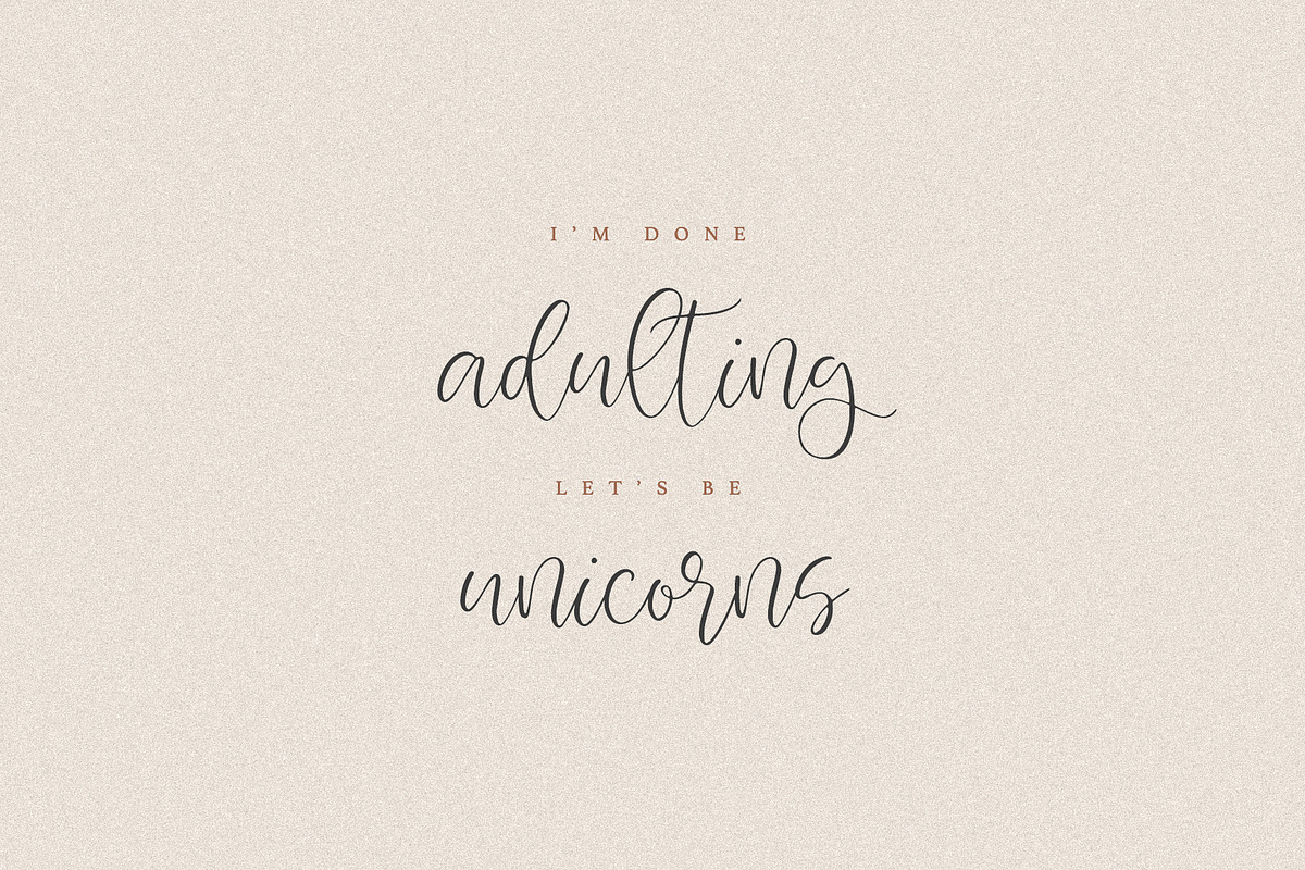 SALE - Handwritten Font Bundle, a Handwritten Font by supfonts (Photo 11 of 17)