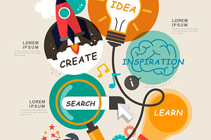 Education infographic design