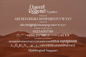 Queen Rogette - A Stylish Serif