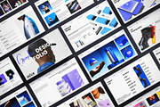 Minimal Design Portfolio Template, a Presentation Template by Studio Monova (Thumbnail 2 of 19)