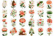 Christmas Flowers Sublimation, an Illustration by Daily.Designs (Thumbnail 4 of 5)