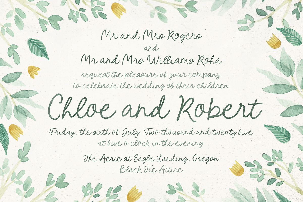 Petite Cherie Handwritten Script, a Handwritten Font by Pink Coffie (Photo 9 of 13)