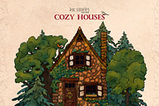 Cozy Houses, an Object Illustration by Ink Stories (Thumbnail 10 of 22)