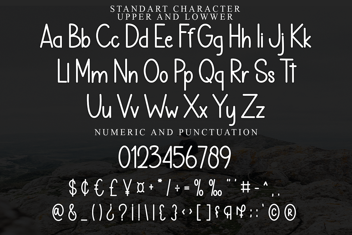 Simple Harmonic, a Sans Serif Font by FreshTypeINK (Photo 5 of 8)
