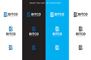 Bitco Letter B Logo Template, a Branding & Logo Template by Tovarkovdesign (Thumbnail 4 of 7)