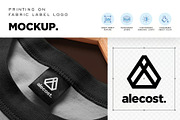 Apparel Tag Logo Mockup, an Advertising Mockup by megostudi0 (Thumbnail 1 of 4)