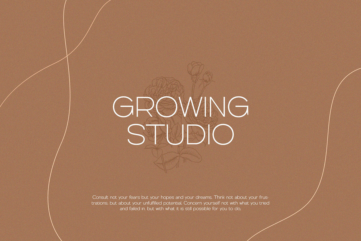 Rosting Rose Modern Sans Serif Font, a Sans Serif Font by Graphicxell (Photo 8 of 11)