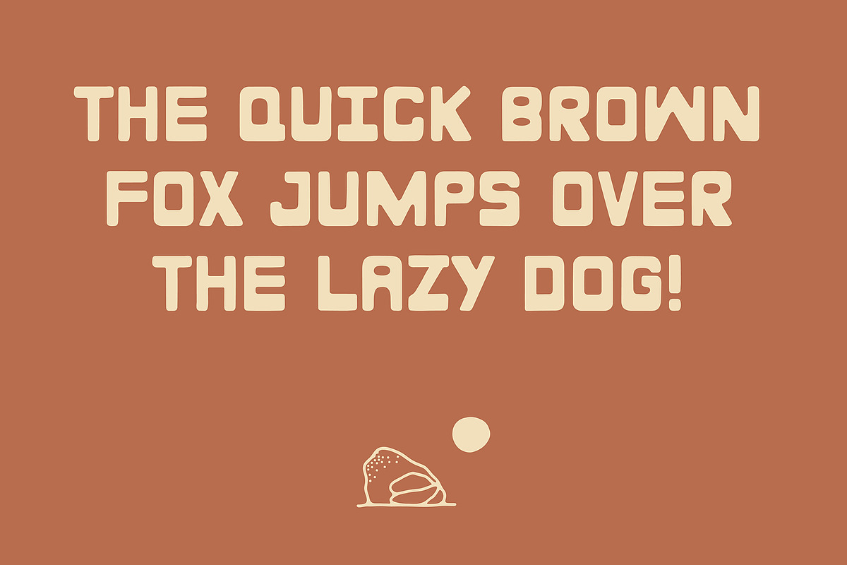 Giant Rock | Hand Drawn Font + Icons, a Sans Serif Font by Amber Morgan (Photo 4 of 7)