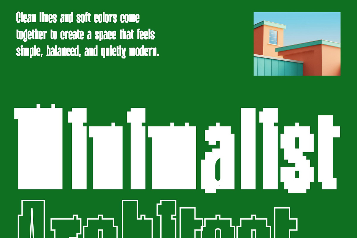 CS Claude Semipixel, a Sans Serif Font by Craft Supply Co. (Photo 6 of 8)