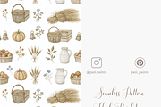 Rustic Farm Market Seamless Pattern, a Pattern Graphic by Pati Charm Studio (Thumbnail 5 of 6)