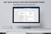 Word and Google Docs Resume Template, a Resume Template by ResumeFabs (Thumbnail 6 of 8)