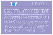 Essential Arrangement font, a Font by weknow (Thumbnail 1 of 5)