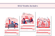 2024 USA Iconic Calendar, an Object Graphic by Artiverge (Thumbnail 2 of 5)