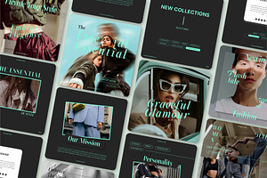 Trendy // Fashion Social Media Kit