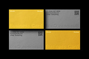 90x50 Business Card Layout Mockup, a Pens & Pencil Mockup by Design Squad (Thumbnail 2 of 4)
