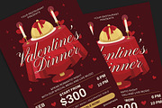 Valentine Dinner Flyer, a Flyer Template by Gumico Studio. (Thumbnail 2 of 3)