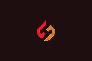 Monogram letter S and H logo design, a Templates & Theme by boriman05