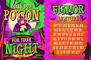 Flamor - Spooky Halloween Font, a Handwritten Font by Artisan Themes (Thumbnail 5 of 11)
