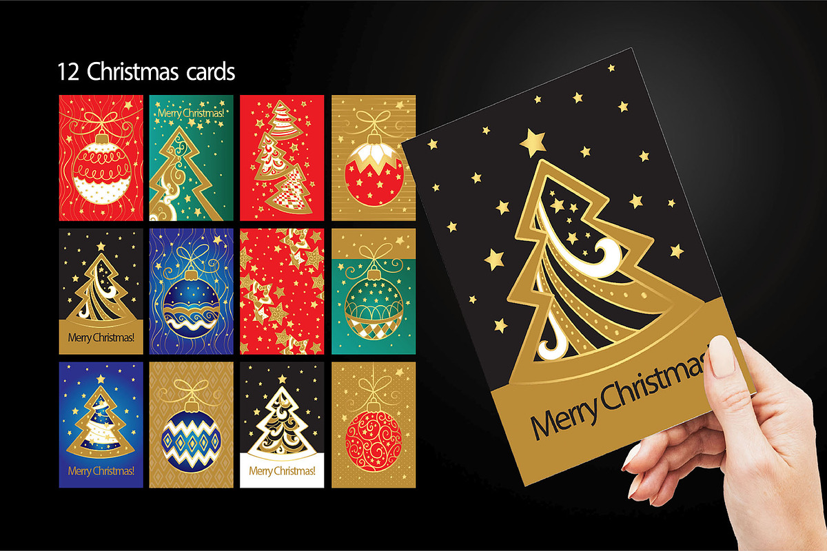 Christmas Vector Mega Bundle, a Seasonal Illustration by Marina.Markizova (Photo 9 of 9)