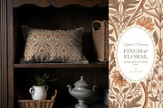Vintage Bird & Floral Pattern Duo, a Pattern Graphic by Eclectic Anthology (Thumbnail 8 of 13)