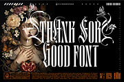Black Letterfly Typeface, a Blackletter Font by alit design (Thumbnail 20 of 20)