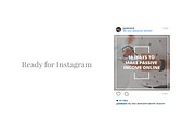 Instagram Social Media Pack, a Social Media Template by Web Donut (Thumbnail 4 of 6)