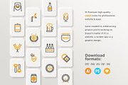 Beer Brewery | 32 Icons Set, an Outline Icon by Marina Silence (Thumbnail 10 of 17)