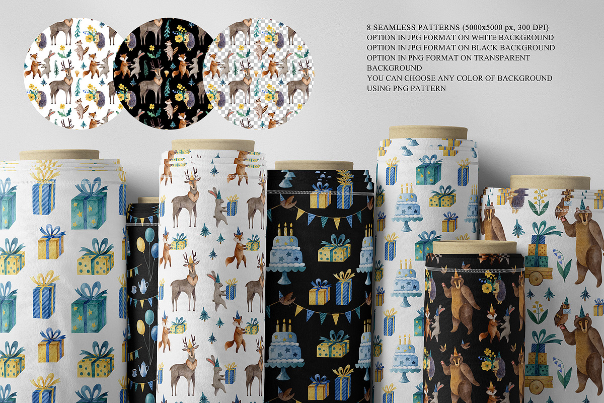 Woodland Birthday Party, an Animal Illustration by Natalia Fedorova (Photo 8 of 10)