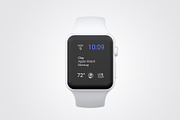 Clay Apple Watch Mockups Pack 01, a Wearable Device Mockup by Mockups by Carlos Viloria (Thumbnail 6 of 25)
