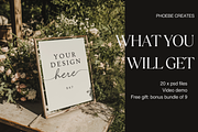 20 PSD Invitation Mockups – 5x7, a Mockup by PhoebeCreates (Thumbnail 2 of 5)