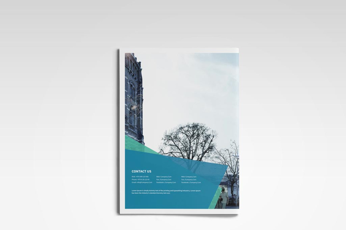 A4 Business Multipurpose Brochure, a Brochure Template by New Lines (Photo 6 of 10)