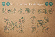 Tropical Velvet Jade Beauty, a Decorative Illustration by Illustana (Thumbnail 4 of 21)