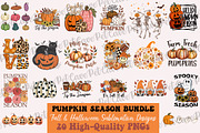 Pumpkin Season Sublimation Bundle, a Graphic by Pet Cave (Thumbnail 1 of 9)