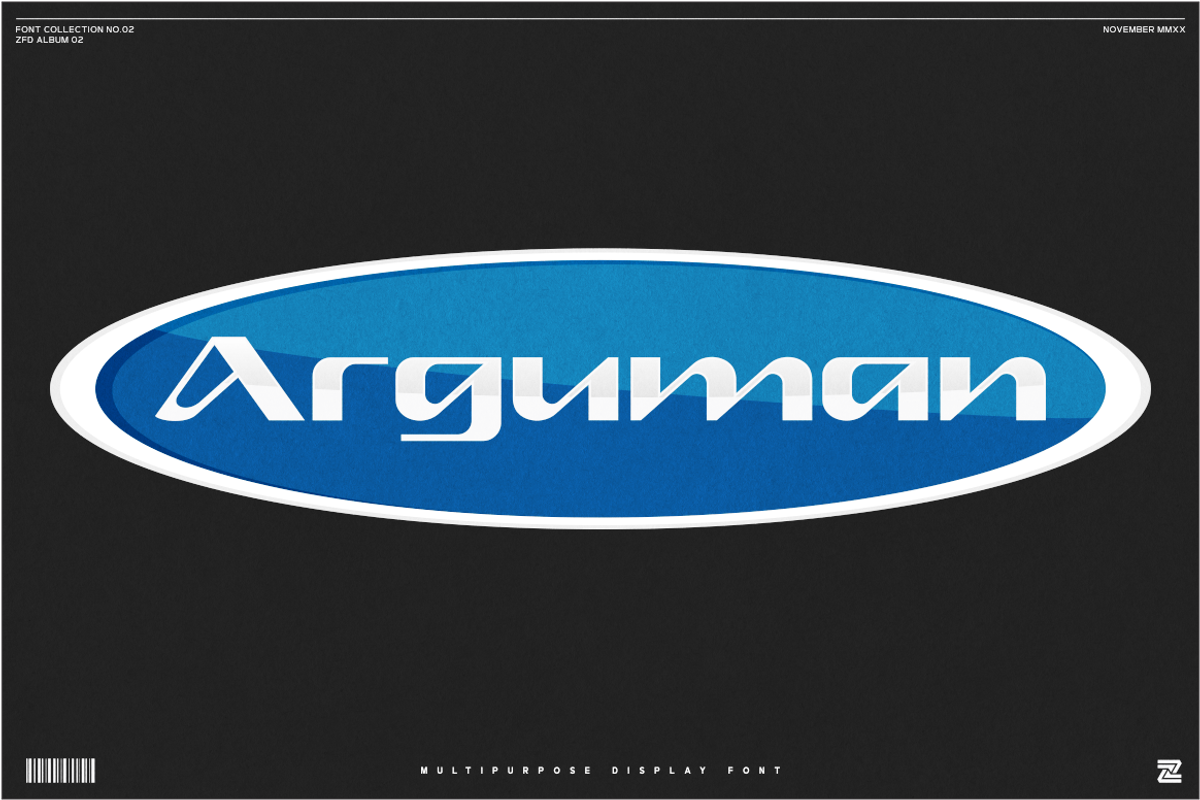 ARGUMAN, a Font by Bagerich Type Foundry (Photo 1 of 9)