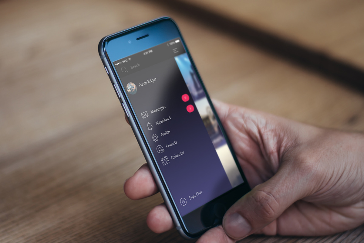 Clubber iOS App, a Templates & Theme by Igor Maric (Photo 5 of 5)