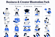 Business & Work Illustration Assets, an Object Graphic by Nerokanji_Designs (Thumbnail 4 of 4)