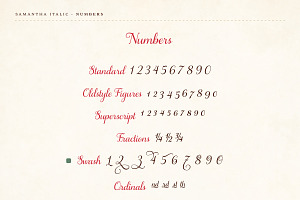 Samantha Bold Italic Pro