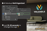 Modern Office Logo Mockup - PSD, a Product Mockup by Ayy (Thumbnail 2 of 16)