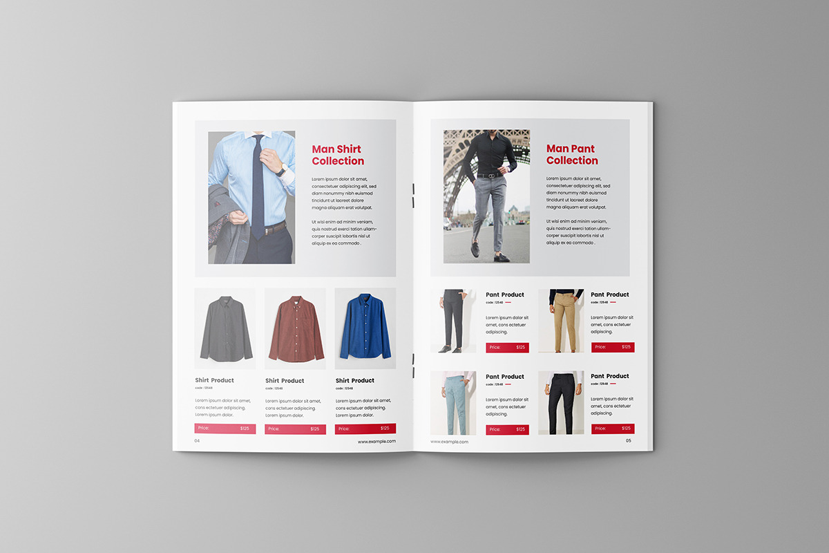 Clothing Product Catalog ., a Brochure Template by afsar.hossain (Photo 3 of 7)