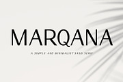 Marqana, a Sans Serif Font by AEN Creative Studio (Thumbnail 1 of 10)