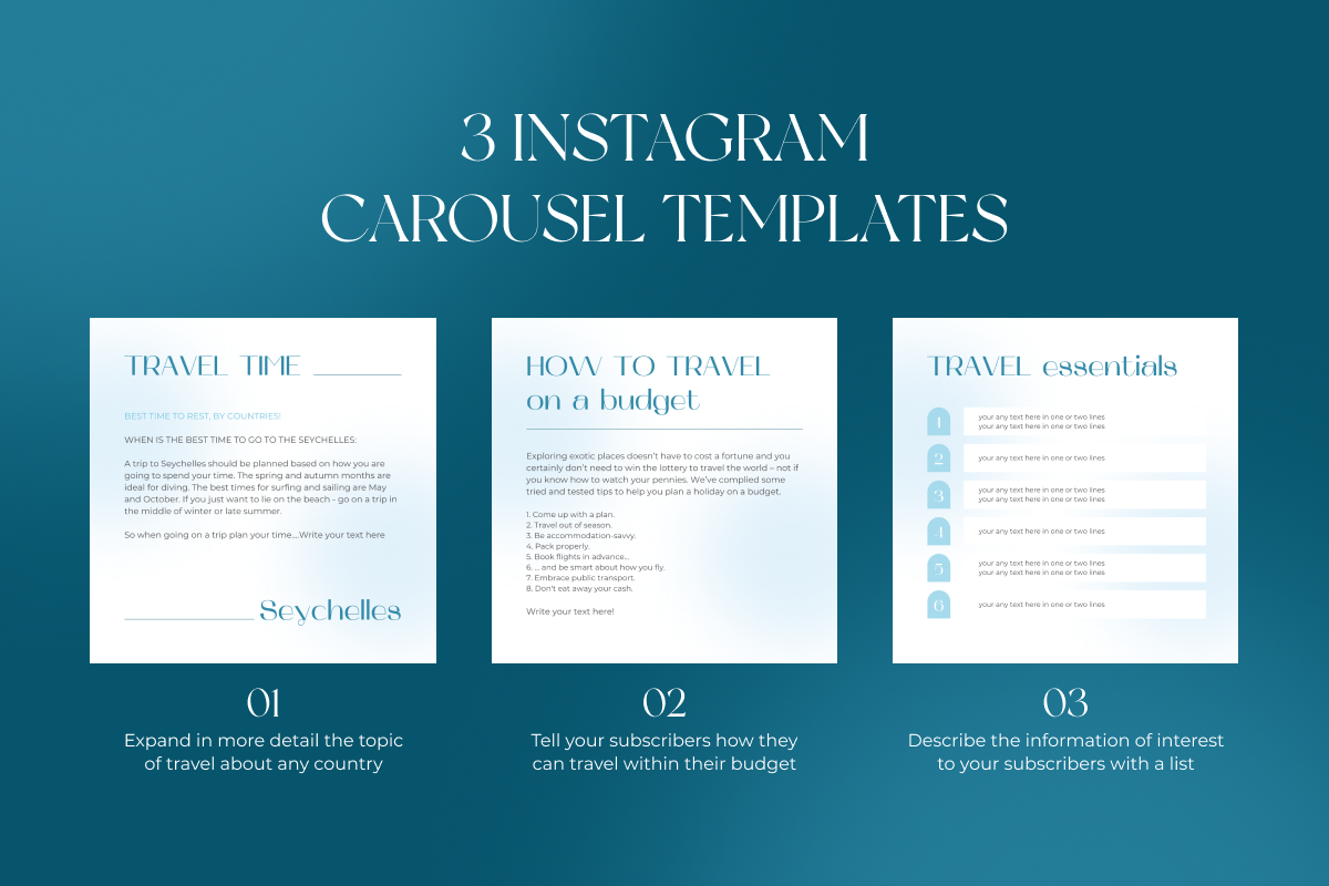 Instagram premium set in Canva, a Social Media Template by Make It Yours Lab. (Photo 6 of 15)
