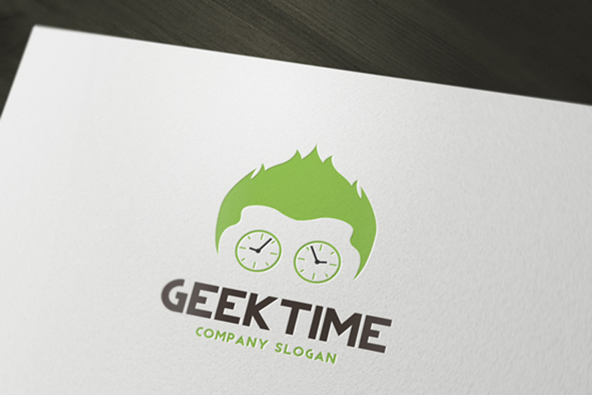 Geek time Logo, a Branding & Logo Template by rotree_man (Photo 2 of 5)