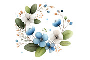 Farmhouse Spring Clipart Bundle, an Illustration by Designworld (Thumbnail 5 of 5)