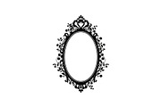 Vintage Ornate Oval Frame Bundle, an Illustration by jahid234 (Thumbnail 27 of 31)