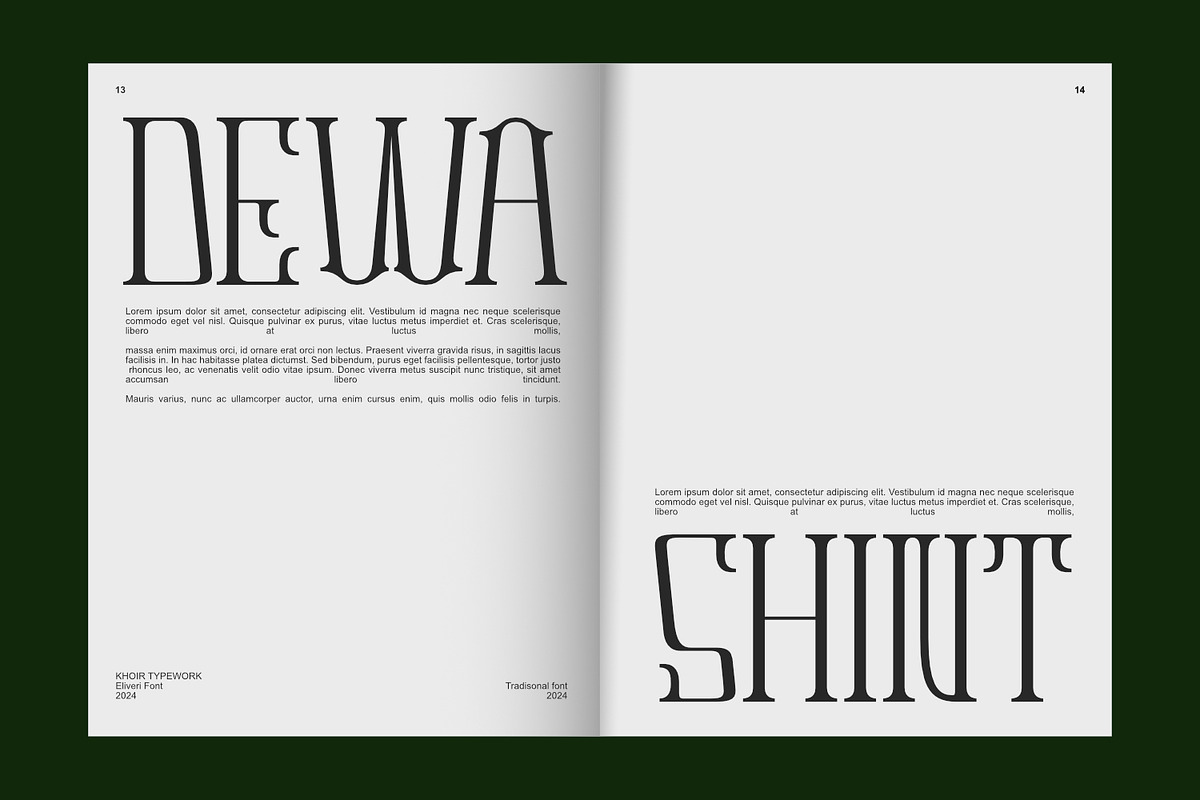 Eliveri Classic Font, a Serif Font by Khoir (Photo 2 of 12)