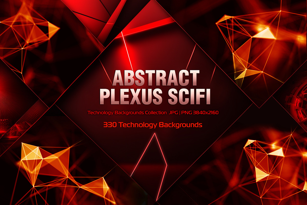Abstract Plexus SciFi Backgrounds, a Background Graphic by RDShop (Photo 1 of 10)