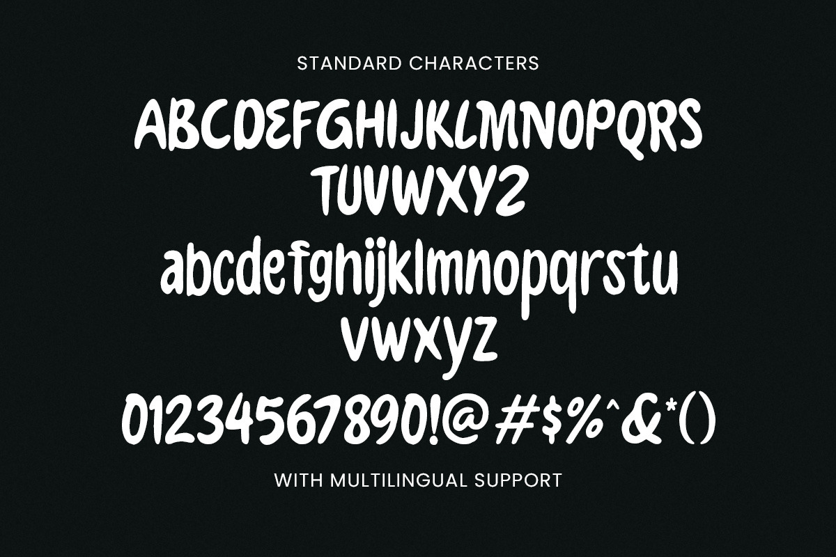 Sunday Coffee Playful Cafe Font, a Sans Serif Font by Letterhend Studio (Photo 8 of 10)