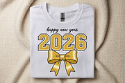 Happy New Year Glitter Coquette PNG, an Illustration by SinaCreation (Thumbnail 9 of 10)