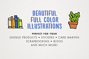 Work From Home Icons Clipart Set, an Icon by Lemonade Pixel (Thumbnail 5 of 7)