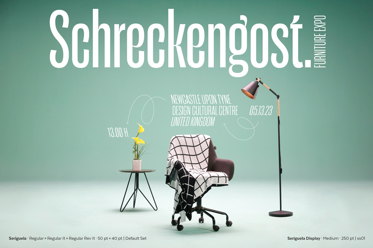 Seriguela - Family 50% off, a Sans Serif Font by Latinotype (Photo 11 of 15)
